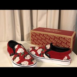 Vans Blur Romantic Floral Slip-On size 7.5